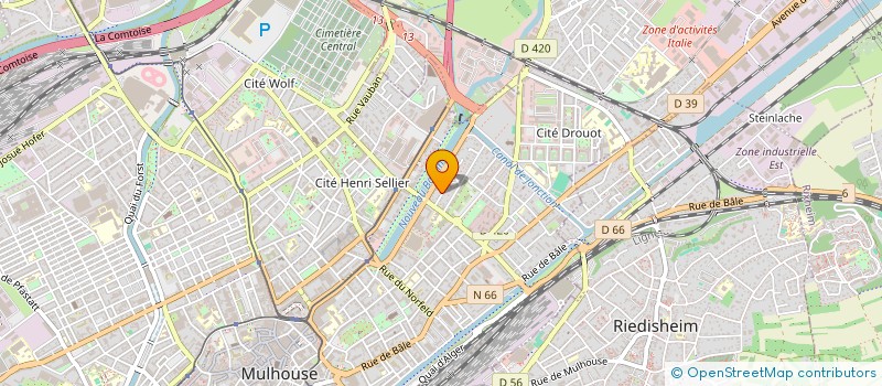 localisation de l'entreprise STUDIO 2920  MULHOUSE