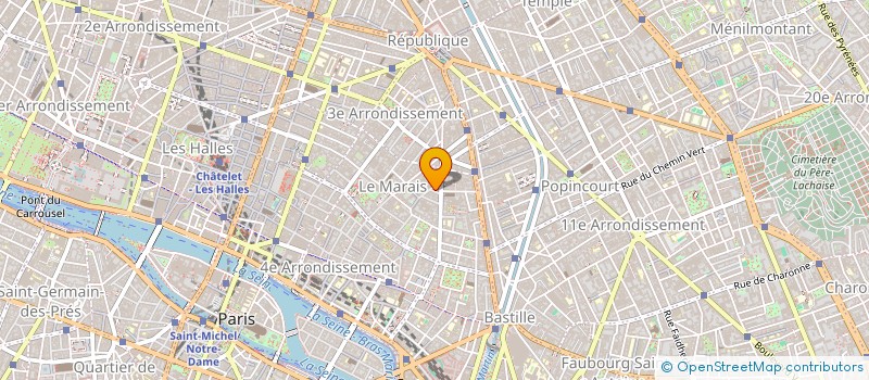 localisation de l'entreprise STUDIO 333  PARIS