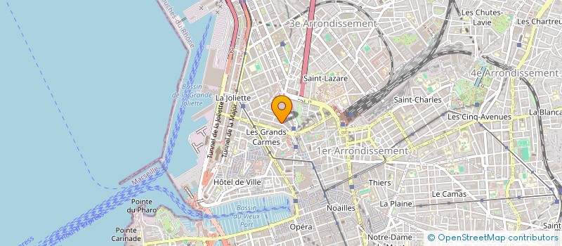 localisation de l'entreprise STUDIO 34 à MARSEILLE
