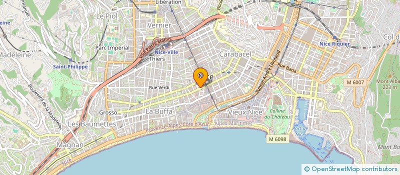 localisation de l'entreprise STUDIO 34 à NICE