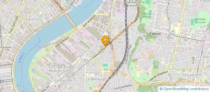 localisation de l'entreprise STUDIO 364  BORDEAUX