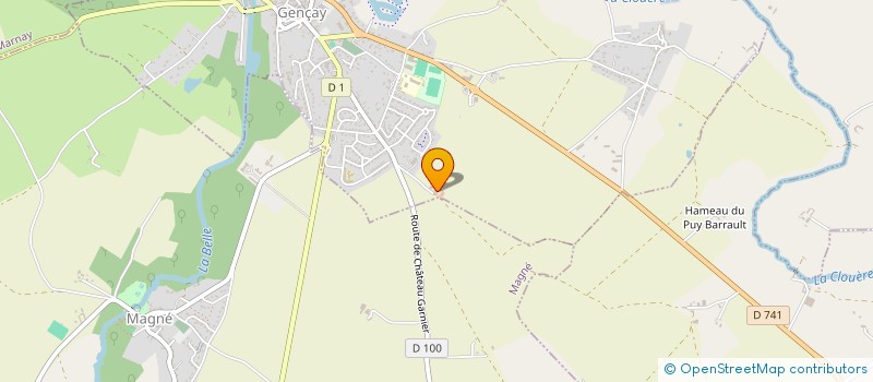 localisation de l'entreprise STUDIO 41  SOMMIERES-DU-CLAIN