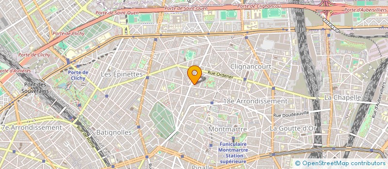 localisation de l'entreprise STUDIO à PARIS