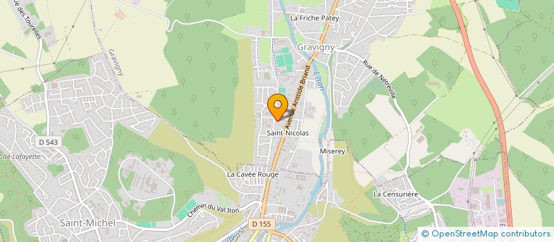 localisation de l'entreprise STUDIO 416 à GRAVIGNY