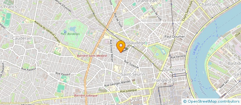 localisation de l'entreprise STUDIO 42  BORDEAUX