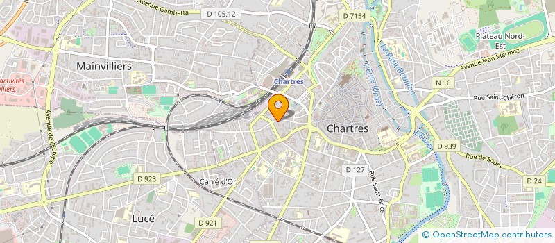 localisation de l'entreprise STUDIO 43 à CHARTRES