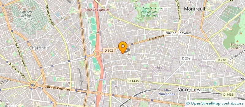 localisation de l'entreprise STUDIO 440 à MONTREUIL