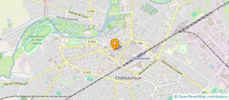 localisation de l'entreprise STUDIO à CHATEAUROUX