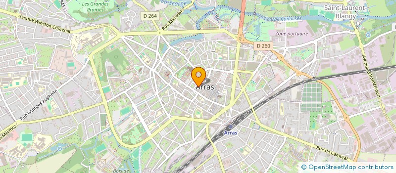 localisation de l'entreprise STUDIO 46 à ARRAS