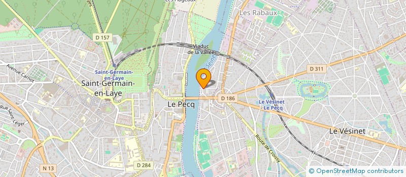 localisation de l'entreprise STUDIO 47 PRODUCTION  LE PECQ