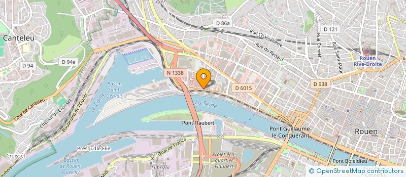 localisation de l'entreprise STUDIO 54  ROUEN