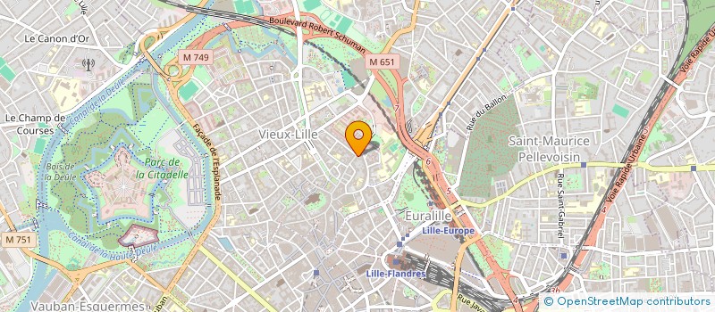 localisation de l'entreprise STUDIO 64 à LILLE