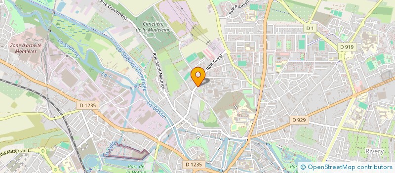 localisation de l'entreprise STUDIO 6ZO à AMIENS