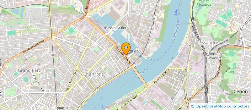 localisation de l'entreprise STUDIO 710 à BORDEAUX