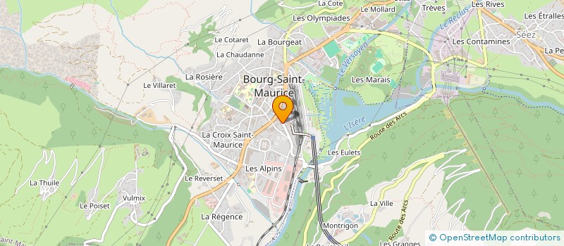 localisation de l'entreprise STUDIO 73  BOURG-SAINT-MAURICE