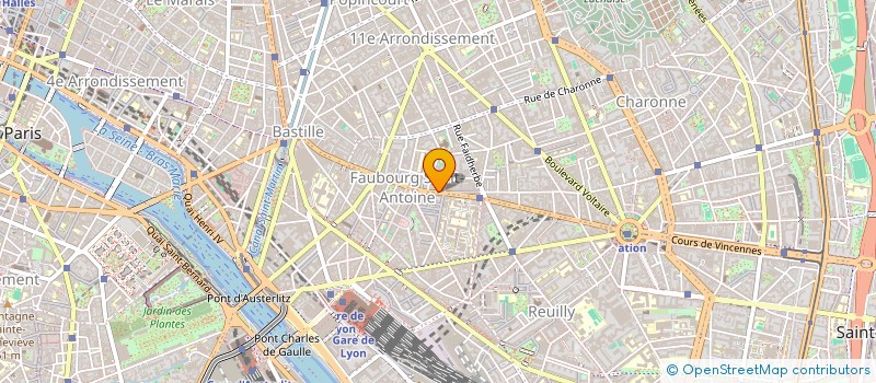 localisation de l'entreprise STUDIO 75  PARIS 11