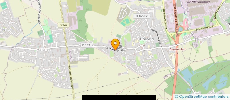 localisation de l'entreprise STUDIO 78  DOUVRIN