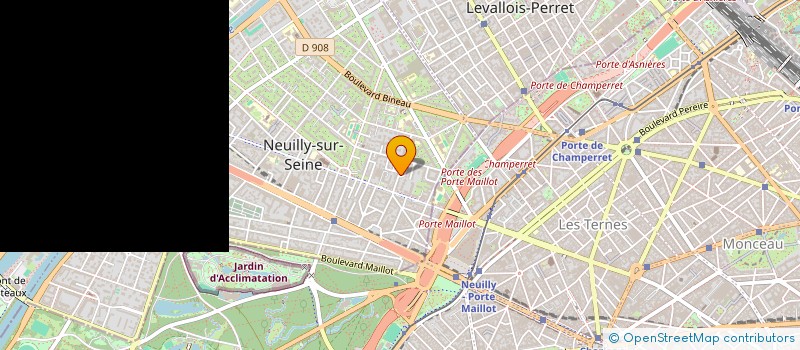 localisation de l'entreprise STUDIO 78 PARIS à NEUILLY-SUR-SEINE