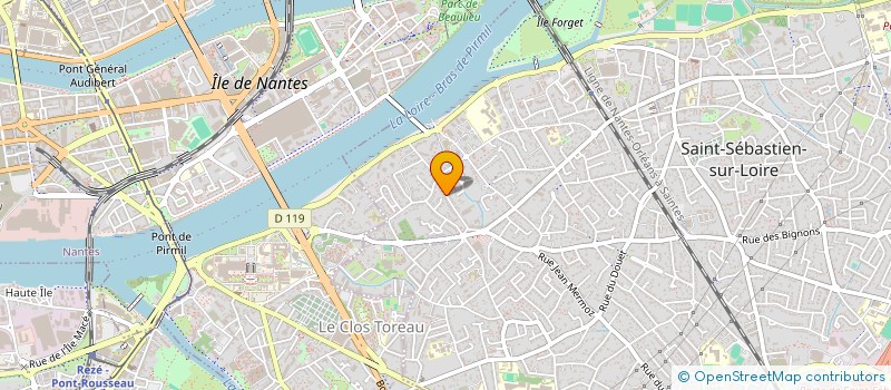 localisation de l'entreprise STUDIO 8  SAINT-SEBASTIEN-SUR-LOIRE