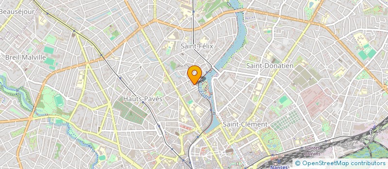 localisation de l'entreprise STUDIO AA  NANTES