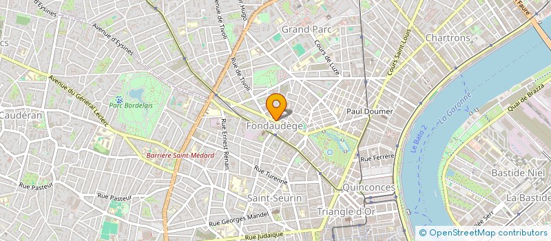 localisation de l'entreprise STUDIO ADD ARCHITECTURE  BORDEAUX