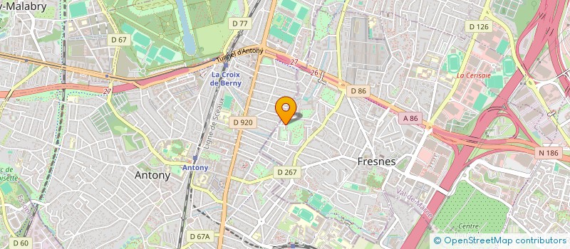 localisation de l'entreprise STUDIO AI.ID.DA  FRESNES