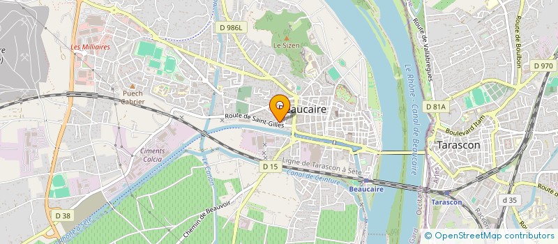 localisation de l'entreprise STUDIO ALD  JONQUIERES-SAINT-VINCENT