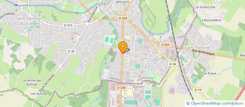localisation de l'entreprise STUDIO ALENCON à ALENCON