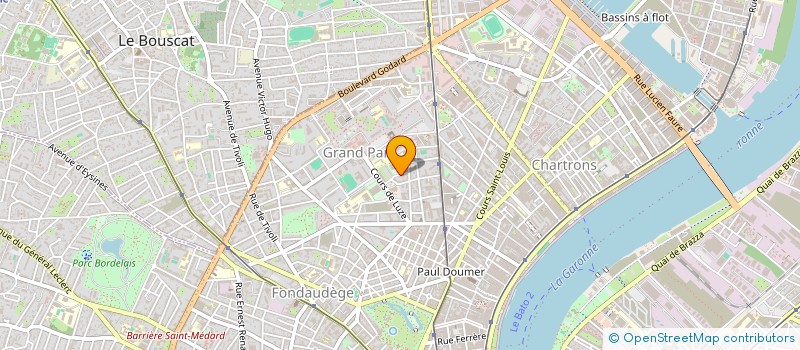 localisation de l'entreprise STUDIO ALEXANDRE GARCON  BORDEAUX