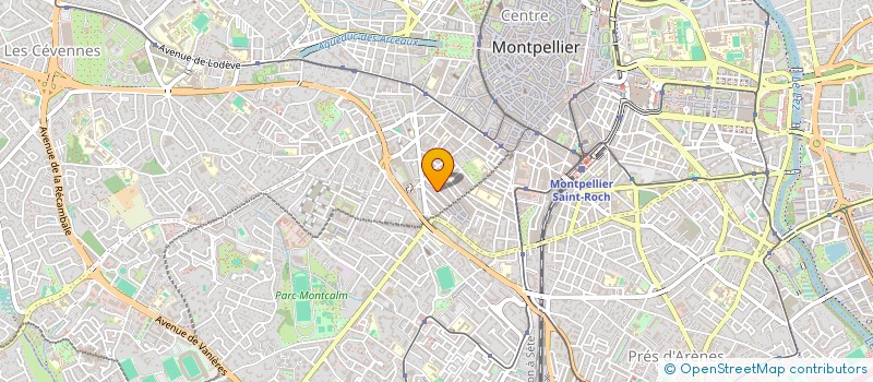 localisation de l'entreprise STUDIO AM4 à MONTPELLIER