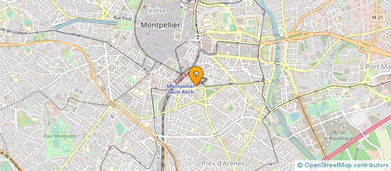 localisation de l'entreprise STUDIO AMTP à MONTPELLIER