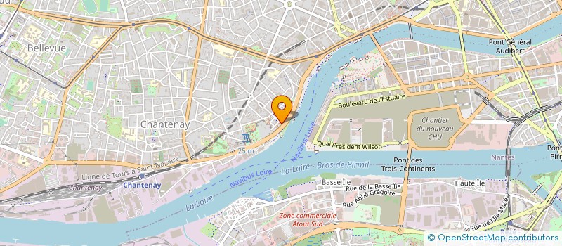 localisation de l'entreprise STUDIO ANDRE BOCQUEL à NANTES