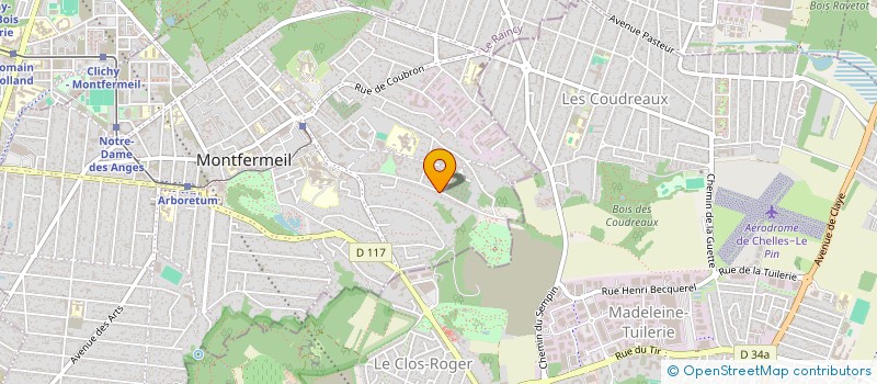 localisation de l'entreprise STUDIO AO  MONTFERMEIL