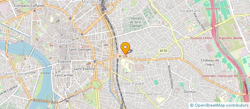 localisation de l'entreprise STUDIO AQUI à TOULOUSE