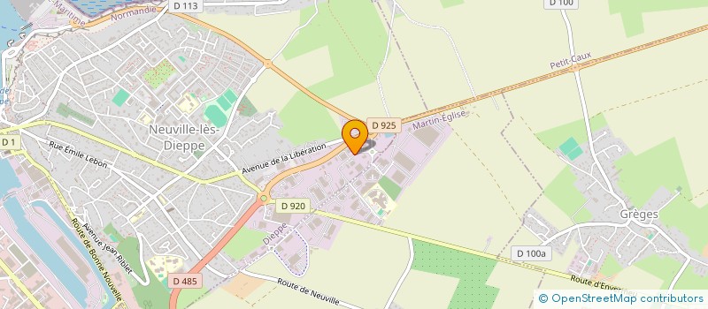 localisation de l'entreprise STUDIO ARMAGEDON à DIEPPE