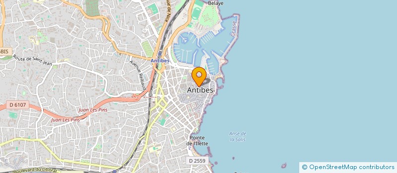 localisation de l'entreprise STUDIO ARTHEATRALIS à ANTIBES