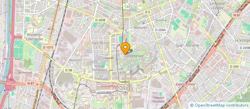 localisation de l'entreprise STUDIO AU P'TIT BONHEUR à GRENOBLE