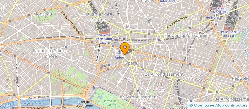 localisation de l'entreprise STUDIO AVOCATS  PARIS