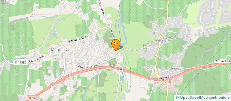 localisation de l'entreprise STUDIO B'JAZZ  VAYRES