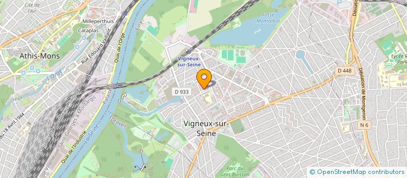 localisation de l'entreprise STUDIO BAILLY à VIGNEUX-SUR-SEINE