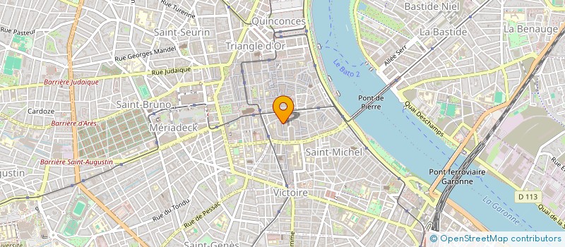 localisation de l'entreprise STUDIO BARAKA  BORDEAUX