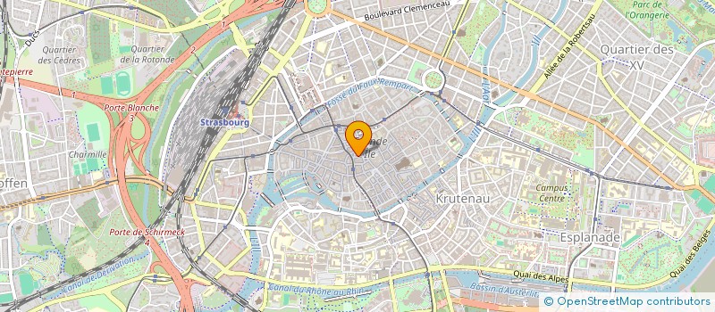 localisation de l'entreprise STUDIO BENCIVENGA à STRASBOURG