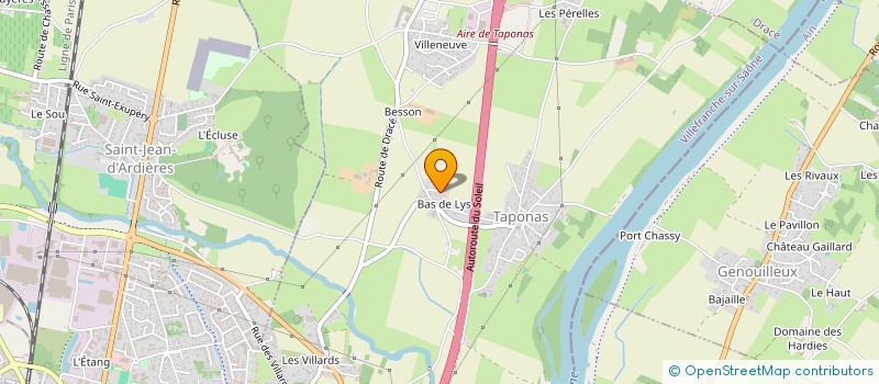 localisation de l'entreprise STUDIO BICYCLETTE  TAPONAS