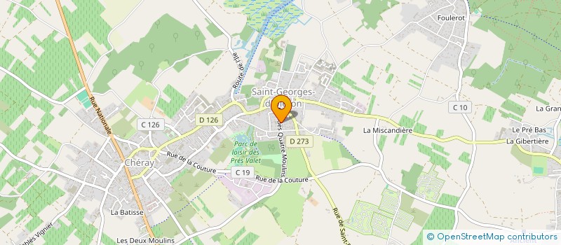 localisation de l'entreprise STUDIO BIDIBOU  SAINT GEORGES D'OLERON