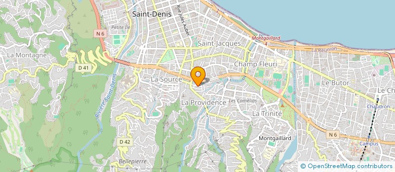 localisation de l'entreprise STUDIO BLACKBEAT  SAINT-DENIS