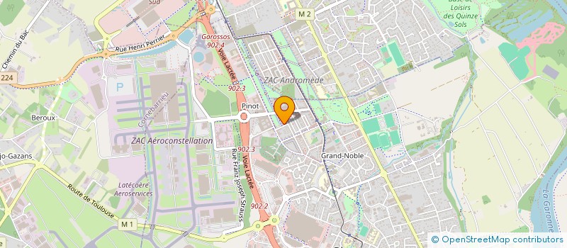 localisation de l'entreprise STUDIO BLAGNAC à BLAGNAC