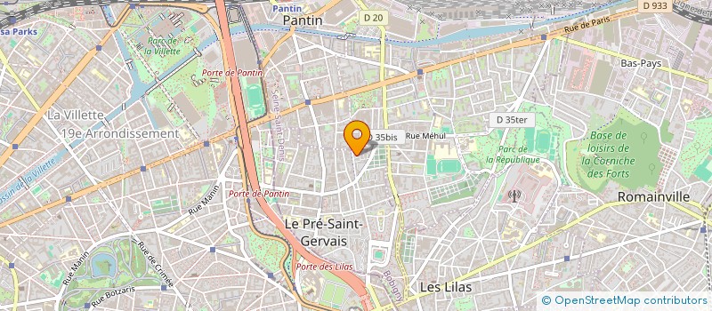 localisation de l'entreprise STUDIO BLR à LE PRE-SAINT-GERVAIS