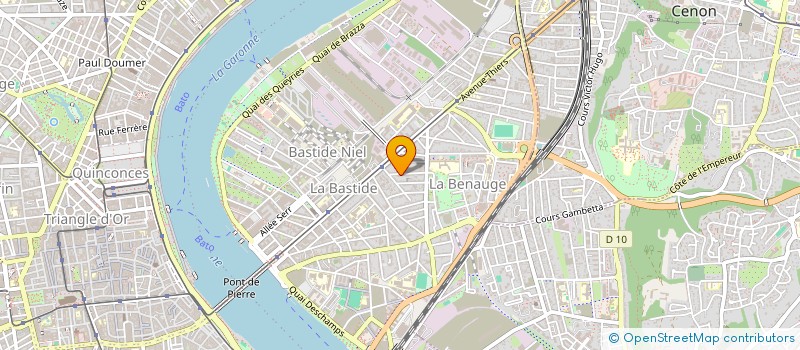 localisation de l'entreprise STUDIO BONJOUR  BORDEAUX