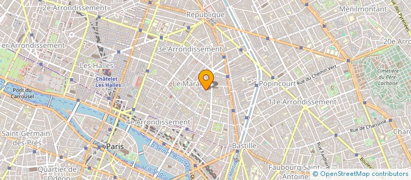 localisation de l'entreprise STUDIO BPE  PARIS