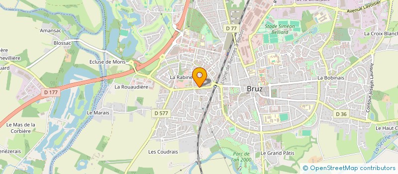 localisation de l'entreprise STUDIO BRUZ  BRUZ